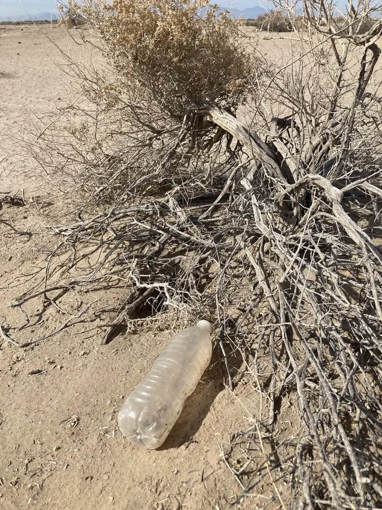 More desert trash
